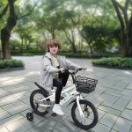 Jeobest bicyclette pour filles et garons - pour 3 - 5 ans - 14 pouces - vlo enfant - avec panier et ...