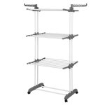 Jeobest etendoir linge int�rieur et ext�rieur 4 niveaux s�choirs � linge pliable grande seche linge etendoir ...