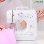 Jeobest machine  coudre lectrique rglable 12 points l27l12h26cm