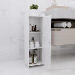 Jeobest meuble salle de bain sur pied armoire salle de bain petit meuble de rangement meuble bas salle ...