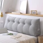 Jeobest oreiller de lecture triangulaire coussin large xxl coussin compens de dossier  larrire de ...