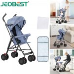 Jeobest poussette canne compacte - structure en acier - forte capacité de charge - convient aux enfants ... Jeobest poussette canne compacte - structure en acier - forte capacité de charge - convient aux enfants ...