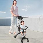 Jeobest poussette parapluie compacte - poussette avec capote - pliable - con�u pour lenfant de 1 � 3 ...