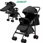 Jeobest poussette réglable - roues en mousse eva - grand auvent - rangement pliable - utilisation extérieure ... Jeobest poussette réglable - roues en mousse eva - grand auvent - rangement pliable - utilisation extérieure ...