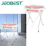 Jeobest support pliable pour baignoire de b�b� - support ergonomique l�ger et robuste pour baignoire ...