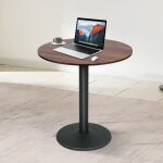 Jeobest table de bar ronde table de bistro haute au design �pur� pour cuisine salon balcon salle de r�union ...