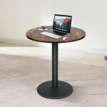 Jeobest table de bar ronde haute table exterieur mange debout pour salle  manger bistrot cuisine pour ...