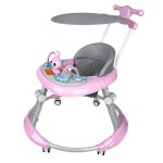 Jeobest trotteur marche b�b� evolutif 3 en 1pousseur pliable avec lumi�re et musiquehauteur r�glable ...