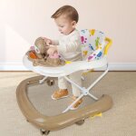 Jeobest trotteur marchette pliable pour b�b�s de 8 mois � 18 mois d�ambulateur en plastique 62 * 68 * ...