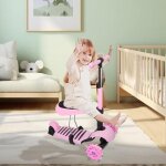 Jeobest trottinette pour enfants  3 roues trottinette pliable pour tout - petits de 2  8 ans 57 * 25 ...