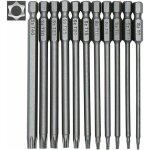 Jeu de 11 embouts torx longs pour tournevis et visseuses �lectriques - embouts magn�tiques - tige hexagonale ...