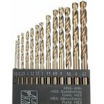 Jeu 13 forets hss cobalt 1. 5 - 6. 5mm - pour mtaux / acier inoxydable - queue hexagonale - compatible ...