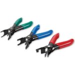 Jeu de 3 pinces pour deconnexion conduites de carburant essence