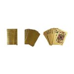 Jeu 54 cartes premium casino 5. 9x9x2cm or noir