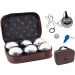 Jeu de 6 boules de ptanque laguiole - mtal chrom - adulte - mixte - ptanque