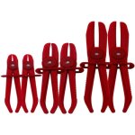 Jeu de 6 pinces pour tuyaux flexibles pince durite carburant rouge outil de serrage pour tuyaux de frein ...