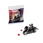 Jeu dassemblage - lego - 30679 - spider - man - venom street bike - 10 cm de long