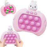 Jeu � bulles �lectronique - design lapin rose - jouet anti - stress avec 4 modes de jeu - jeu �ducatif ...