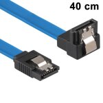 Jeu de cbles sata iii 40cm connexion rapide pour carte mre disque dur hdd / ssd