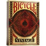 Jeu de cartes � jouer vintage - debsy - 54 cartes - rouge et beige - air cushion technology - design ...