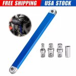 Jeu de cls  rallonge dcales cl  cliquet avec 4 adaptateurs de rallonge neuf