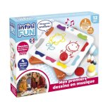Jeu de coloriage - infini fun - xylopad - multicolore - 3 feutres ergonomiques - 12 mois et plus