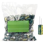 Jeu de condensateurs faible esr / standard 120 pcs 15 valeurs par sachet.