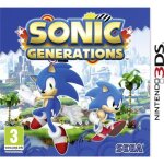 Jeu console 3ds - sega - sonic generations - 20e anniversaire du hrisson - action