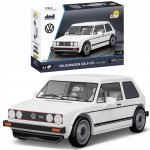 Jeu de construction - cobi - volkswagen golf gti - 1:35 - 64 �l�ments - blanc