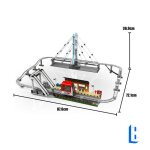 Jeux de construction - mould king - le mtro urbain - - ge : tout ge avec avertissement