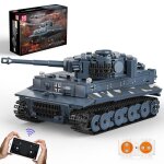 Jeu de construction - panzer - tank char tlcommand - 800 + pices - compatible lego - 12 ans +