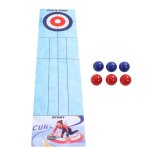 Jeu de curling sur table roll up jeu de curling interactif �ducatif et comp�titif portable jeu familial ...