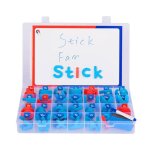 Jeu dapprentissage 104 pcs lettres magnétiques autocollants alphabet magnétiques double face mousse aimants ... Jeu dapprentissage 104 pcs lettres magnétiques autocollants alphabet magnétiques double face mousse aimants ...