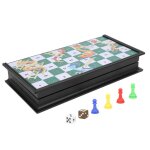 Jeu déchecs magnétique à échelle de serpent pliable jouets éducatifs pour enfants Jeu déchecs magnétique à échelle de serpent pliable jouets éducatifs pour enfants