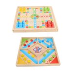 Jeu déchecs volant 2 en 1 en bois jeu déchecs interactif éducatif pour la famille Jeu déchecs volant 2 en 1 en bois jeu déchecs interactif éducatif pour la famille