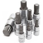 Jeu de douilles xzn denture multiple 8 pi�ces m4 - m16