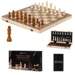 Jeu d�checs magn�tique pliable grand �chiquier couleurs originales pour adultes et enfants