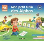 Jeu �ducatif - recrealire - mon petit train des alphas - apprentissage lecture - 60 mots - 3 � 5 ans