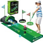 Jeux de golf pour enfants avec retour automatique balles de golf nocturnes lumineuses � led3 � 8 mini ...