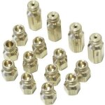 Jeu dinjecteurs gicleurs gaz naturel / gaz de ville dorigine four cuisinire 50268249005 arthur martin ...