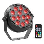 Jeux de lumiere mini - uking lumires de fte 12 led rvb - projecteurs par rechargeables sans fil