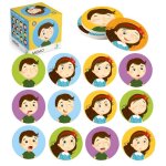 Jeu de m�moire - dodo - mimi memo game emotions - 24 cartes - d�veloppe la m�moire - 3 � 6 ans