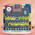 Jeu montessori labyrinthe magn�tique alphabet parking jouet �ducatif enfant 3 - 8 ans