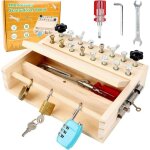 Jeux montessori outils enfant - montessori jeu de tournevis - 15 pcs - assemblage de vis techniques de ...