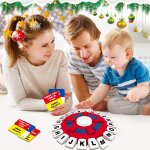 Jeu de mots - tapple game - jeu de socit - roue de jeu de lalphabet - jeu rapide lalphabet - 36 cartes ...