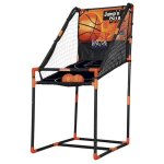 Jeu de panier de basket - sun and sport - 145 cm - lectronique - 2 balles incluses - pour enfants
