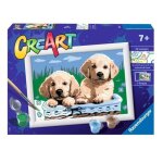 Jeu cratif de peinture - ravensburger - 28931 -  partir de 7 ans - multicolore - inclus cadre