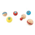 Jeu de petanque en bois