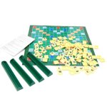 Jeu de plateau scrabble - 3d - ducatif - 2  4 joueurs - portable - stimule la rflexion - amliore ...