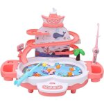 Jeu de poisson magnétique jeu de jouets de pêche à piles électriques éducatifs pour enfants(rose) Jeu de poisson magnétique jeu de jouets de pêche à piles électriques éducatifs pour enfants(rose)